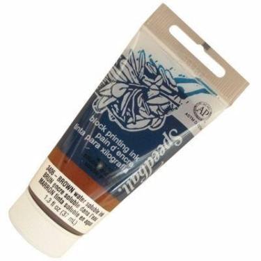 Imagem de Tinta Xilogravura Base Água 37ml Speedball Marrom, 3406