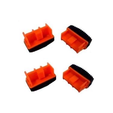 Imagem de Kit de Pés para Escada Alulev Extensível Conjunto de 4 Peças - 000117