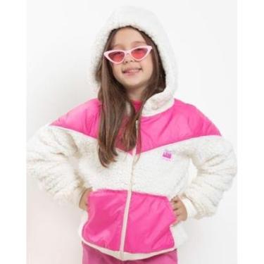 Imagem de Casaco / Jaqueta Infantil Menina Forrada Inverno Capuz K018-Feminino