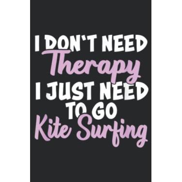 Imagem de Kitesurfer Kiteboarding Kitesurfing Art: Lined Journal Notebook To Do Schedule, Medium 6x9 Inches, 100 Pages, Printed Cover