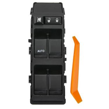 Imagem de ZAPOSTS Interruptor de janela elétrico serve para Dodge Caliber e Jeep Compass, Patriot 2007 2008 2009 2010. Interruptor mestre vidrios de porta de controle lateral do motorista substitui 56040691AD,
