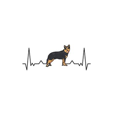 Imagem de Australian Cattle Dog Notebook: Australian Cattle Dog Heartbeat Gift / 6x9 inches / 120 graph sites