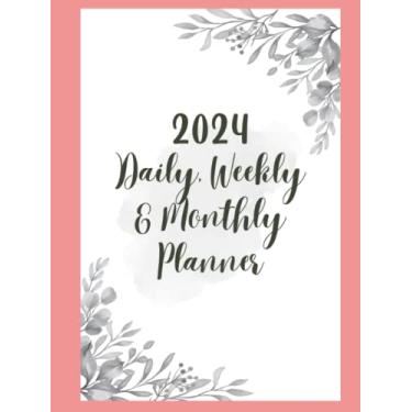 Imagem de 2024 Daily, Weekly & Monthly Planner