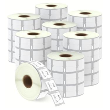 Imagem de BETCKEY - Compatível com DYMO 30333 (1/5.1 cm x 2.5 cm) etiquetas extra pequenas 2-Up - Compatível com DYMO Labelwriter 450, 4XL, não serve para 550 e 5XL [28 rolos/28000 etiquetas]