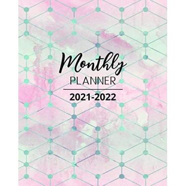 Imagem de 2021-2022 Monthly Planner: Two Year Monthly Planner with Inspirational Quotes • Calendar from January 2021 to December 2022 • 24 Months with US Holidays • 2 Year Schedule and Organizer