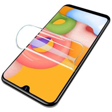 Imagem de Piniwwe Pacote com 2 protetores de tela de hidrogel para Samsung Galaxy A06, película protetora de TPU flexível transparente, transparente HD (não vidro temperado)