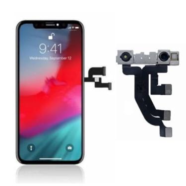 Imagem de Tela Display Lcd Touch Frontal Para Iphone X Câmera Frontal