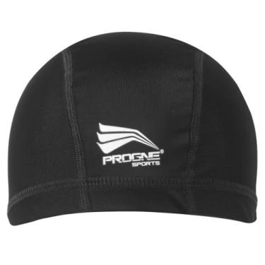 Imagem de Touca De Natação Adulto Tecido Extralife Progne Sports - Preto