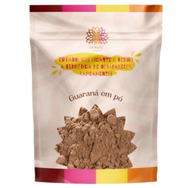 Imagem de Guaraná em Pó Puro Premium | Marca Ca.Nuts | Fonte de Cafeína (500g)