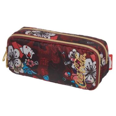 Imagem de Estojo Duplo Coca Cola Oriental Pop Estampada S 7118214024S