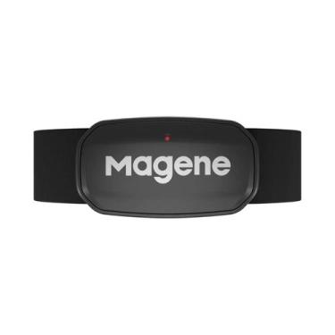 Imagem de Monitor de Frequência Cardíaca Bluetooth com Sensor Dual ANT+ - Cinta 
