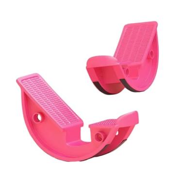 Imagem de UGPLM 2 peças Rocker calf para calf maca de ioga de ioga portátil trechos portáteis Músculos de fitness de fitness tensos do músculo da perna, Rosa