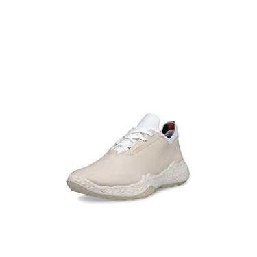 Imagem de ECCO Tênis de golfe feminino Biom Hybrid 5 Lace impermeável, Pedra calcária, 8-8.5
