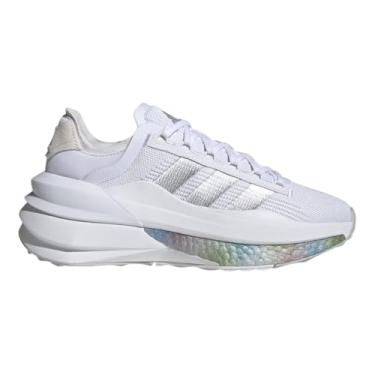 Imagem de adidas Tênis de corrida feminino Avryn_X - Branco, Branco, 35
