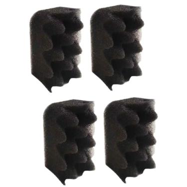 Imagem de Qzbhct 4 almofadas de filtro de esponja de aquário para sistemas de filtragem Hagen Fluval 304, 305, 306, 404, 405, 406 (A-237)