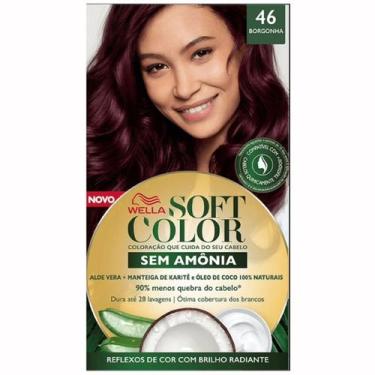 Imagem de Tintura Wella Soft Color 46 Borgonha, Borgonha