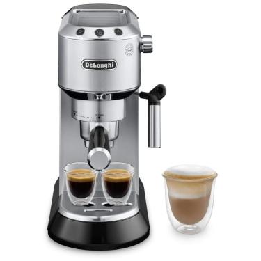 Imagem de Cafeteira Elétrica Expresso 15 Bar, Aço Inoxidável, 110v, DELONGHI EC680M, Prateado