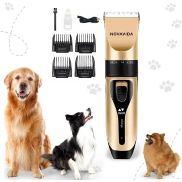 Imagem de Maquina De Tosar Cachorro Para Pet Recarregável Cães Gatos Pet Nova Vida ND-9901