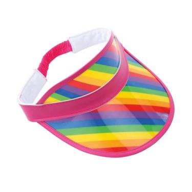 Imagem de Viseira Arco-irís Adulto - 1 unidade - Cromus  - Rizzo