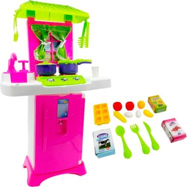 Imagem de Brinquedo Infantil Cozinha Fantástica Completa com Acessórios Interativos Lua de Cristal - 712