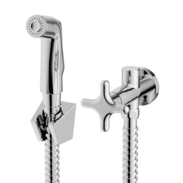 Imagem de Ducha Higiênica Com Derivação Cross Cromado Celite