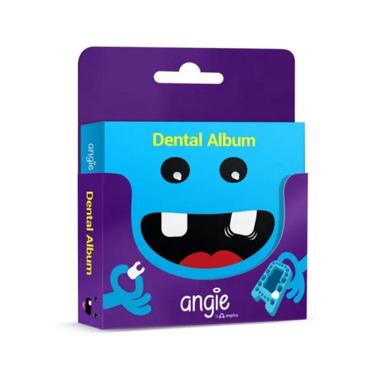 Imagem de Album Dental Premium Porta Dente de Leite Angie Angelus Azul