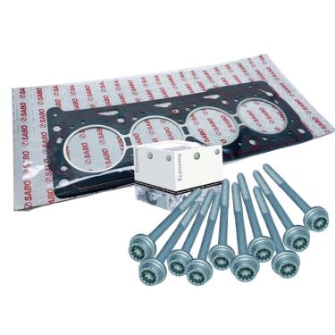 Imagem de Kit Junta Cabeçote + 10 Parafusos Gol G5 G6 1.6 Kombi 1.4