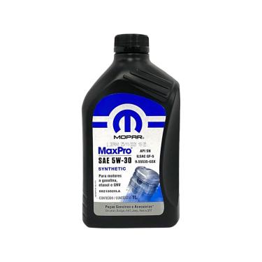 Imagem de Óleo 5w30 MaxPro Sintético, 1 Litro - mopar maxpro
