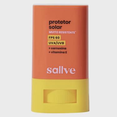 Imagem de Protetor Solar Muito Resistente Sallve Bastão fps 60 15g