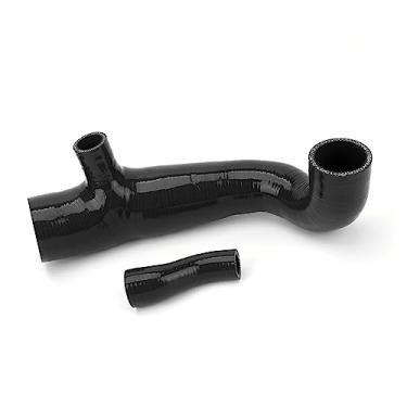 Imagem de Akozon Premium Silicone InDage Mangum Pipe Pipe Kit para S R55 R56 R57 Pre? LCI 1.6L N14 2007-2010, Fluxo de Ar Ideal e Som de Motor Amplificado (Preto)