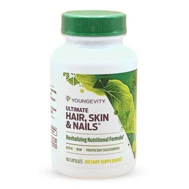 Imagem de Suplemento Youngevity Hair Skin and Nails Formula 60 cápsulas