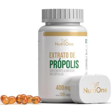 Imagem de Extrato Própolis Verde 120 Cáps 400Mg Softgel - Nutrione