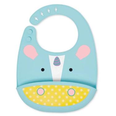 Imagem de Babador Cata Migalhas Silicone Unicórnio Skip Hop