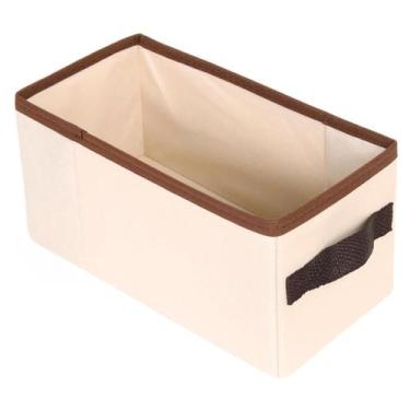 Imagem de Caixa organizadora de Tecido OrganiBox   c/ Alça de 14x15x28cm