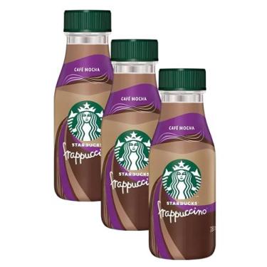 Imagem de 3 Bebida Láctea STARBUCKS Frappuccino Café MOCHA