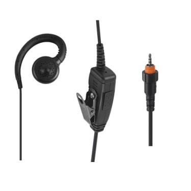 Imagem de stdgove Fone de ouvido padrão fone de ouvido de vigilância com microfone para Motorola clp 1040 1010 1080 1060 séries rádios bidirecionais (C Ring Swivel)