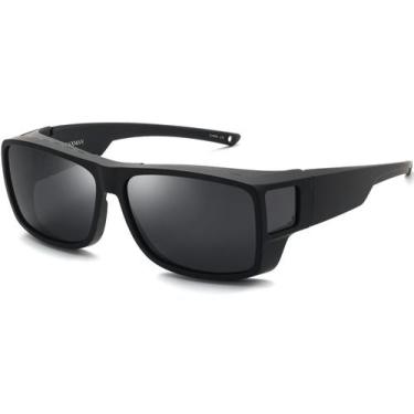 Imagem de Óculos de sol Fit Over Glasses CAXMAN Polarized Full Protect