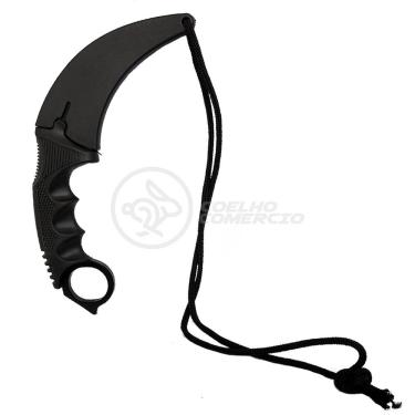 Imagem de Knife Black Karambit Preto Inox Counter Strike