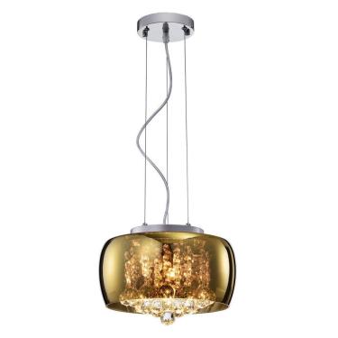 Imagem de Luminária Plafon Pend Soho Transparente e Cromado