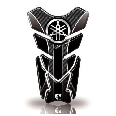 Imagem de Protetor De Tanque Adesivo Moto Yamaha Alta Cilindrada Preto