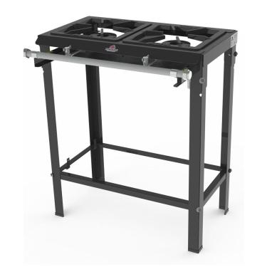 Imagem de Fogão A Gás Progás 2 Queimadores Baixa Pressão Com Pés Pms-200