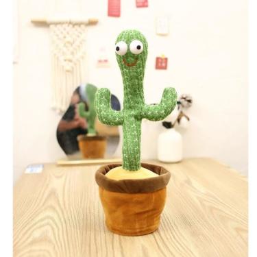 Imagem de Cacto Dançante E Falante Toca Música Repete A Fala Brinquedo