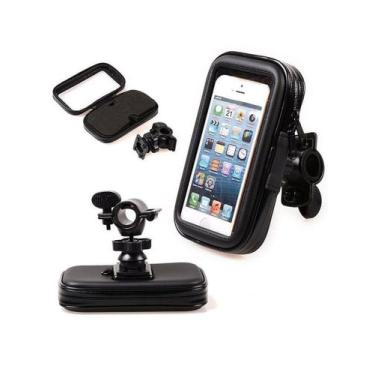 Imagem de Capa smartphone celular GPS moto bicicleta guidão 5,5 " - TOMATE