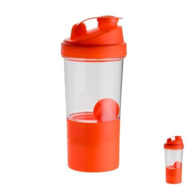 Imagem de Coqueteleira Shaker Academia Com Compartimento Para Suplementos