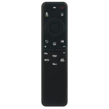 Imagem de Beyution Controle remoto de substituição de voz BN59-01432A BN59-01432D BN59-01455E compatível com Samsung TV QN32LS03CBFXZA QN43QN900CFXZA UN50CU8000FXZA QN55QN900CFXZA QN55QN900QN900 CAFXZA QA