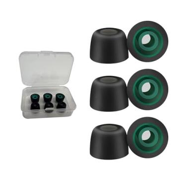 Imagem de Generic Três Pares De Cabeças Substituição Com Ponta Malha Redução Ruído Para Fones Ouvido Sony Wf-1000Xm5, Opções Tamanho, Bloqueando O Ambiente, Compatível Wf-Xm4/Xm3/Linkbuds S (M)