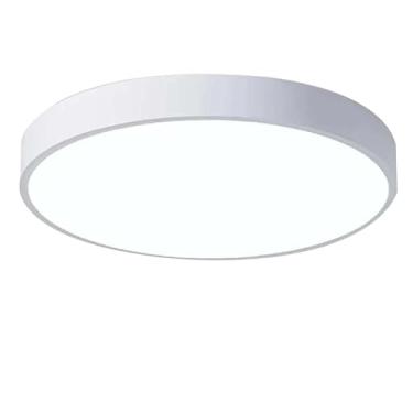 Imagem de Luminária Plafon Led Sobrepor 3 Tons Teto Moderno Decoração Iluminação Sala Escritorio Empresa Quarto Residencial