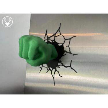 Imagem de Decorativo Hulk Esmaga!  Arte Geek para Parede  Herói Marvel - shoptor