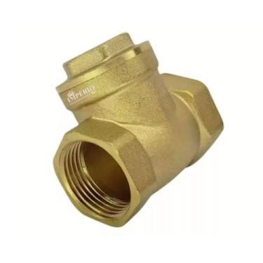 Imagem de Válvula De Retenção Horizontal Metal 3/4 Latão Portinhola - Império In