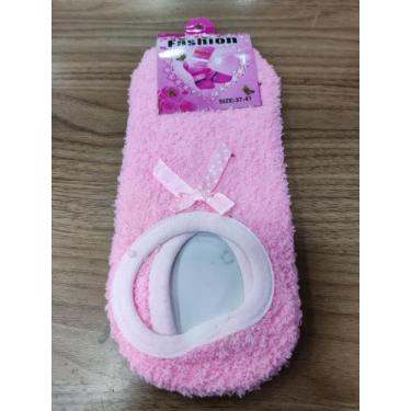 Imagem de Meia sapatilha feminina antiderrapante - Xcj, 3